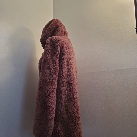 VS SHERPA CARDIGAN IN COCOA POWDER(XS/S) (M/L) - Picture 3 of 8